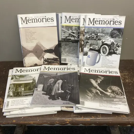 Lot of 16 x New Zealand Memories Magazines
